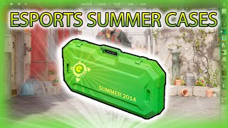 Opening 5x eSports 2014 Summer Cases!