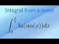 How to compute this integral? || ln(sin(x))