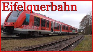 Eifelquerbahn Überführung Triebwagen Baureihe 620 LINT 81