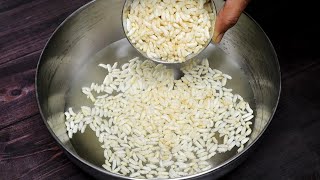 2 cups Puffed rice No Oil, No Rice, No Fermentation Instant Sponge Nashta you never tried before