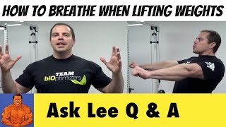 3 Breathing Techniques To Use When Lifting Weights