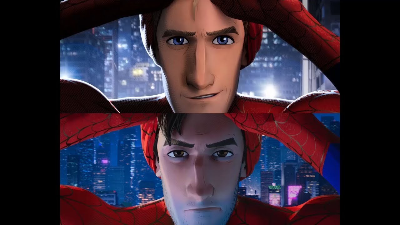 Peter Parker/Peter B Parker Synced Comparison REUPLOAD - YouTube