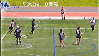 第21回早慶ラクロス定期戦 女子高戦 2