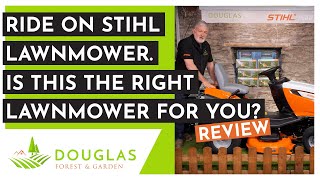 Ride On Stihl Lawnmower - Ireland From Douglas Forest \u0026 Garden - Ride on Mowers Ireland