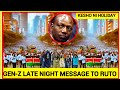 GENZs~MANDAMANO TODAY OCCUPY STATEHOUSE  RUTO MUST RESIGN AND GO!!
