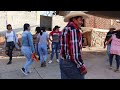 el trompetista alegre y su banda Ñuu savi en el barrio de tejalpa