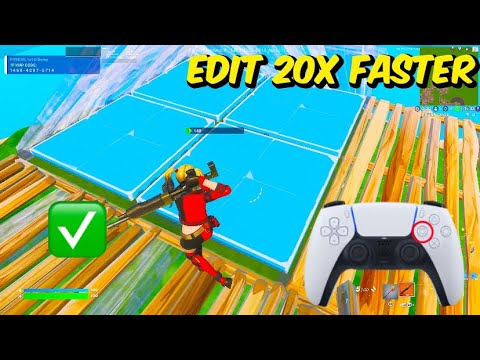 How To Edit Faster On Controller рџћ Best Settings Tutorial Tips And