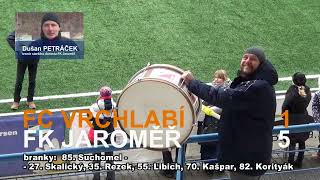 FC Vrchlabí - FK Jaroměř U19 5.3.2023