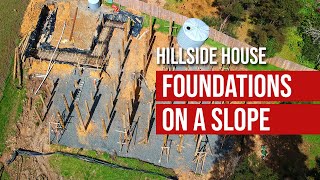 Hillside House (part 13) - Foundations on a Slope