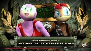 WWE 2K16  : Amy rose Vs Sally acorn