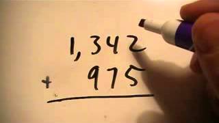 Addition Using U.S. Standard Algorithm