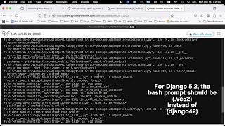 Fixing Django 5.2 Errors on PythonAnywhere