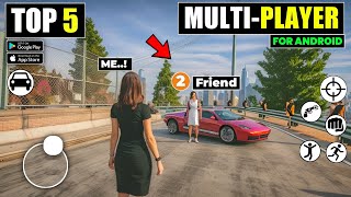 Top 5 Multiplayer Games For Android 2024 | games to play with friends