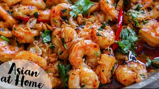 4 Minutes Spicy Garlic Shrimp