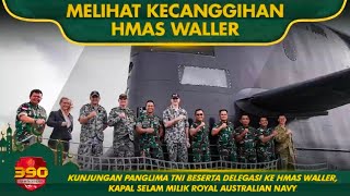 Kunjungan Panglima TNI Beserta Delegasi ke HMAS Waller, Kapal Selam Milik Royal Australian Navy