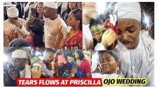 Emotional Priscilla Ojo Juma Jux Iyabo Ojo with others broke down in tears at Priscilla Ojo Wedding