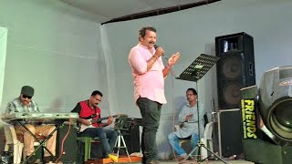 Ganamela with Garatharang Orchestra  At Valliyoorkavu Arattumahothsavam In Wayanad(JitheshSavithri)