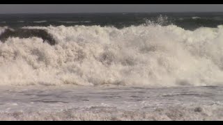Hampton Beach NH. after hurricane Erin Aug.23. 2025