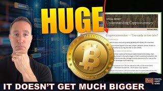 MAJOR U.S. BANK JUST ENDORSED CRYPTO & BITCOIN.