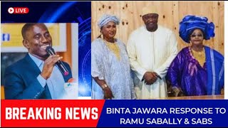 BINTA JAWARA RESPONSE TO RAMU SABALLY