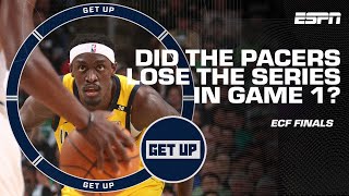 Pacers 'MISSED INCREDIBLE OPPORTUNITY' to win Game 1 😬 'THEY GAVE IT AWAY!' | Get Up