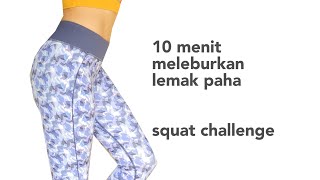 10 VARIASI SQUAT YANG BIKIN LEMAK PAHA MEMBARA \u0026 KERINGETAN