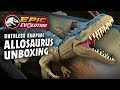 TOY UNBOXING + REVIEW: Jurassic World Ruthless Rampage Allosaurus by Mattel 4K / collectjurassic.com