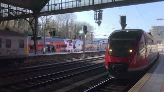 Euregiobahn am Gleis 3 in Aachen Hbf