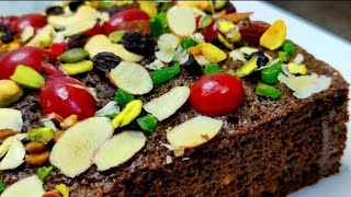 Plum Cake Recipe | Cake Recipe Without Oven | Simple And Easy Fruit Cake Recipe #christmasspecial