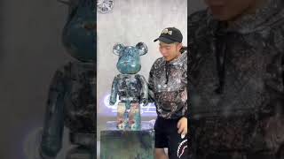 Offbeat Studio外贸批发 |今天我来开箱我人生中第一只1000% Bearbrick #Pushead #大理石五代