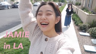 JAMIE in LA 🌴 미국 음대 석사 유학 입시 브이로그 라고 쓰고 엘에이 여행 브이로그 라고 말한다