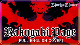 「FULL English Cover」Black Clover OP6【Sam Luff】(Rakugaki Page)