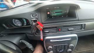 How to Check VIN Number Via Car's System in Volvo V70 III ( 2007 - 2016 )