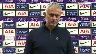 Tottenham 3 West Ham 3 Jose mourinho Post Match Interview