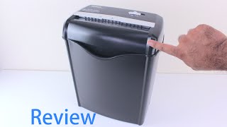 AmazonBasics 6-Sheet Cross-Cut Paper and Credit Card Shredder Review