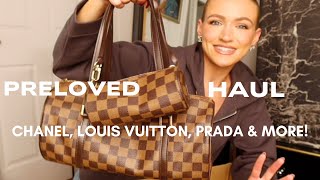 PRELOVED DESIGNER UNBOXING - CHANEL, LV, PRADA AND MORE! LUXURY EXCHANGE