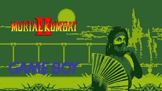 Mortal Kombat II (Game Boy) - Kitana Playthrough [HD] | RetroGameUp