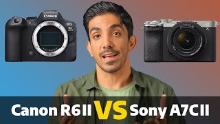 Canon R6 II  -  Sony A7C II  مقایسه ۲ دوربین