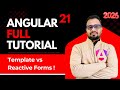 Angular 21 Tutorial in Hindi #35 | Template vs Reactive Forms | Signal-Based Forms