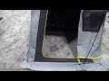 frabill recruit 1250 insulated premium one man ice fishing shelter frabill_inc