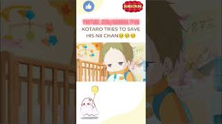 Kotaro tries to save Nii Chan🥺 #anime #cute #youtubeshorts #baby #cute #animeedit #edit #trending