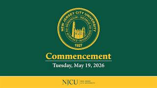 NJCU 2026 Commencement Ceremony