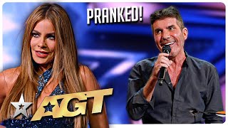 Sofia Vergara Gets Pranked On America S Got Talent