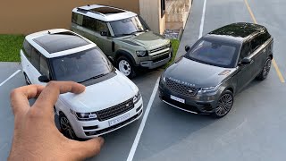 Mini Range Rover SV Autobiography , Velar & Land Rover Defender | Luxury SUVs | Diecast Model Cars