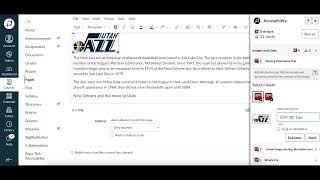 Missing alternative error - Accessibility Guide