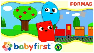 Vídeos Educativos | Aprenda formas geométricas | Escola das formas | Árvore + | Baby First Brasil