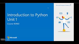 Python Unit 1 Module 1