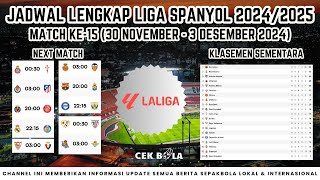 Saatnya King Madrid Bangkit - Jadwal Liga Spanyol Match Ke-15