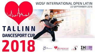 Final Reel | WDSF International Open Latin | Tallinn DanceSport Cup 2018