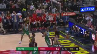 On Fire! Jaylen Brown (22pts) Hits Go Ahead 3 Pointer After Jayson Tatum Steal